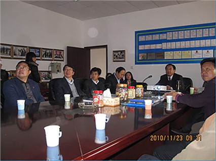 2010年11月23日，湘潭市市長史耀斌先生蒞臨湘潭市恒欣實業(yè)有限公司