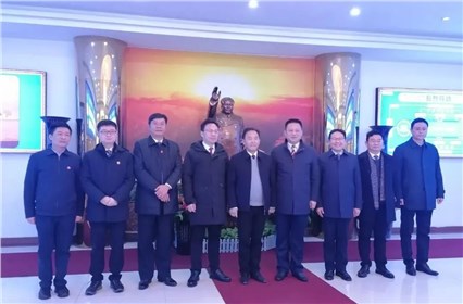 韶山市市委書(shū)記曹偉宏一行蒞臨【湘潭恒欣】走訪慰問(wèn)